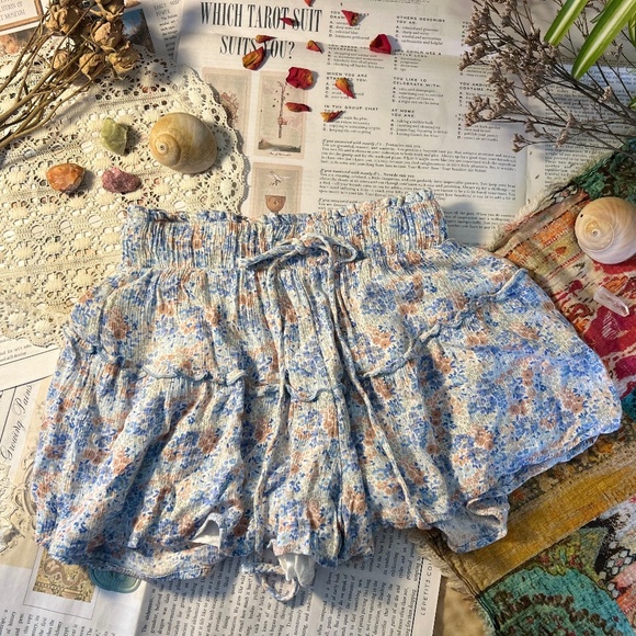 altered state floral ruffle skort - Picture 1 of 3